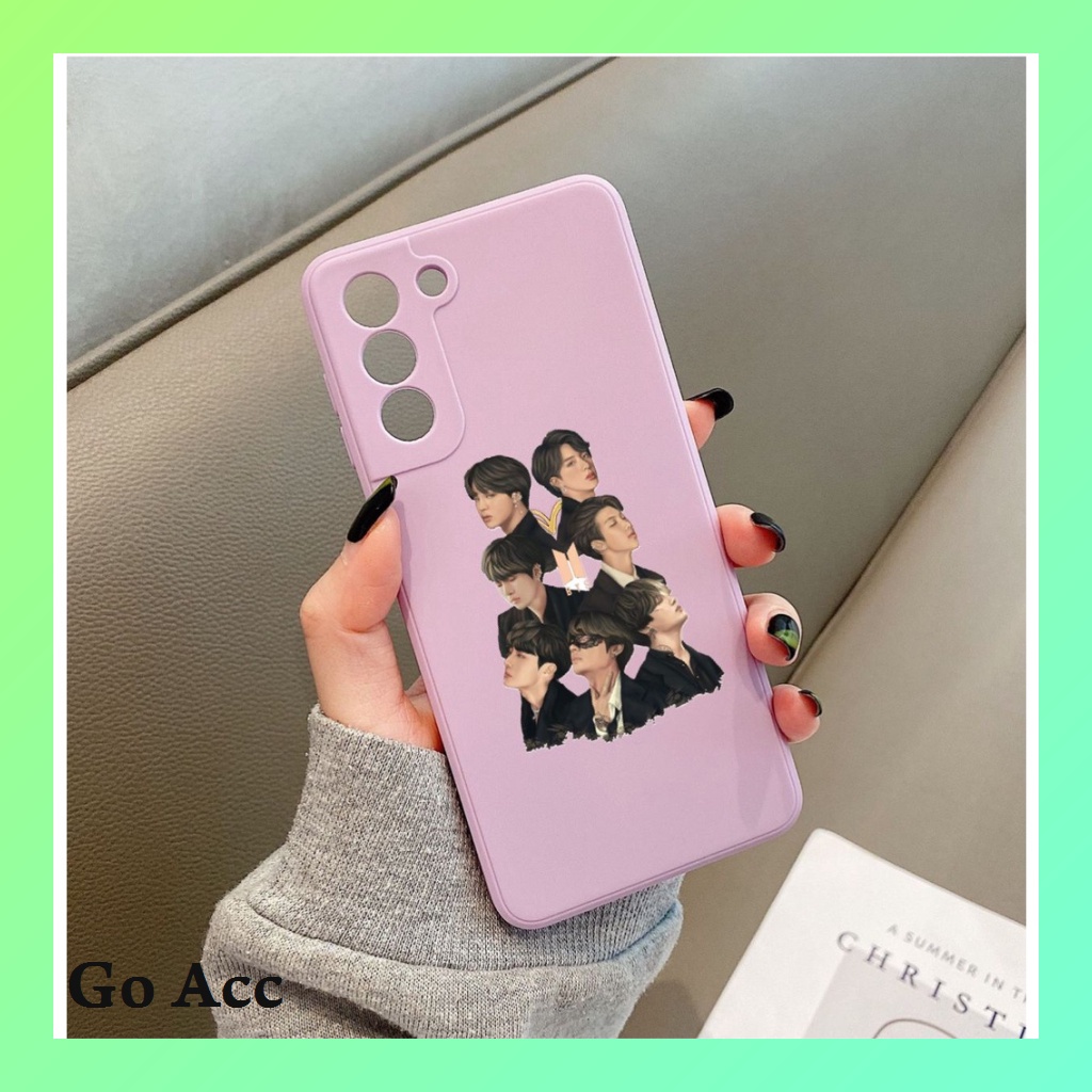 Softcase Motif Korean BTS BB08 for Xiaomi Redmi A1 A1+ 4A 4X 5 5A 5+ 6 6A 7 8 9 Prime 9A 9i 9C 9T 10 10C 10T 11 12 Lite S2 Redmi Note 5A Pro 10s 11 11s 11T Poco C40 F3 F4 K40 M3 M4 M5 X3 GT NFC 5G