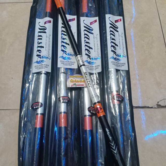 Joran Tegek king cat fish master 540