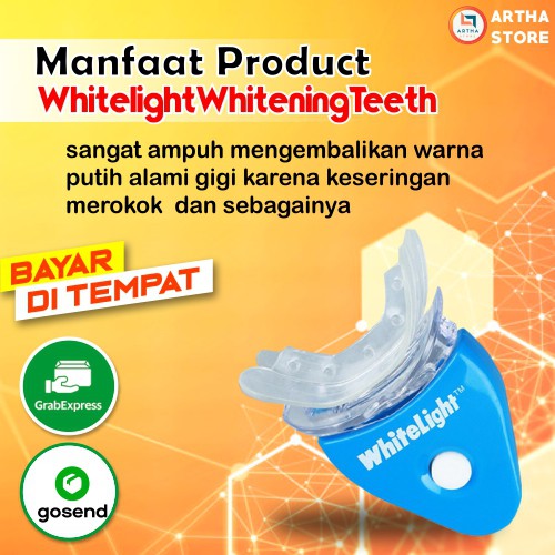 Pemutih Gigi Instant White Light Whitening Teeth Penghilang Noda Kuning di Gigi