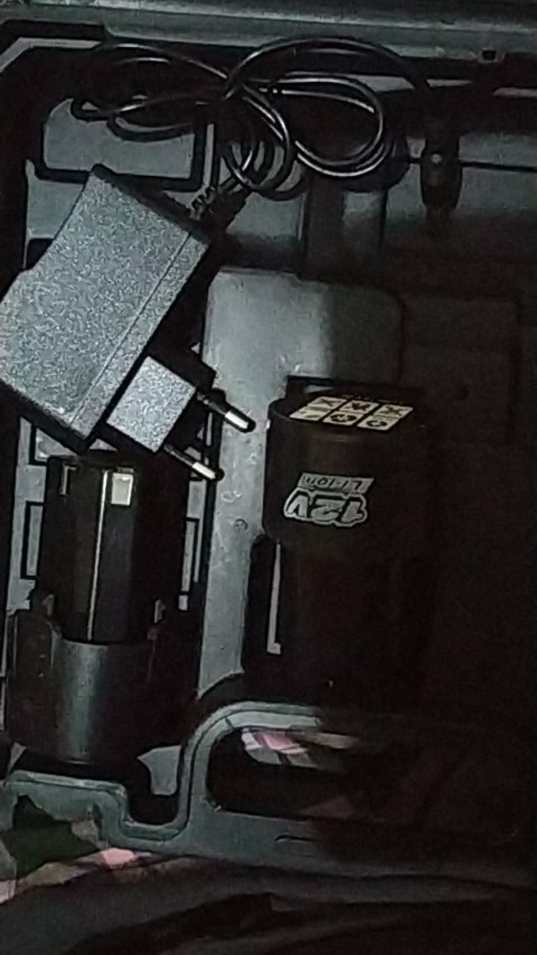 Obeng Bor Tangan Elektrik Charger Cordless Screwdriver Nankai