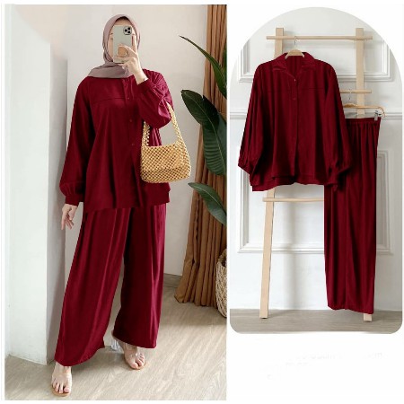 BAJU WANITA TERBARU KEKINIAN MODIS SETELAN BAJU KAOS TRAINING ATAS BAWAH FULL BABYTERRY