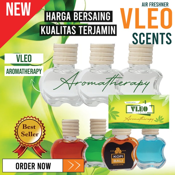 Vleo Parfum Pewangi Pengharum Aroma Mobil dan Ruangan / Pengharum Mobil / Parfum Mobil / Pengharum Ruangan / Pewangi Ruangan / Pewangi Mobil