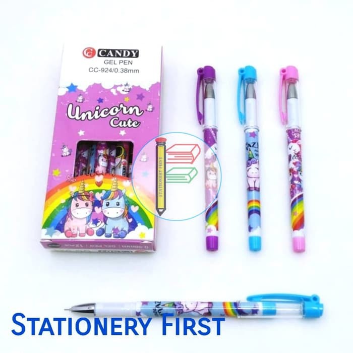 

TERBARU GEL PEN FANCY KARAKTER UNICORN KUDA PONI 0.38MM HITAM PER LUSIN CC-924