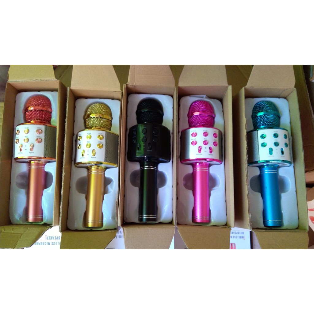 Mic bluetooth wirelles ws 858