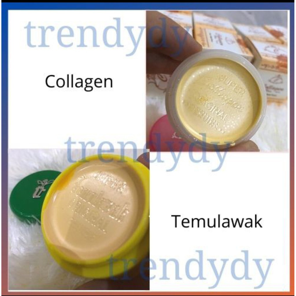 (Lusinan) cream temulawak/colagen segel