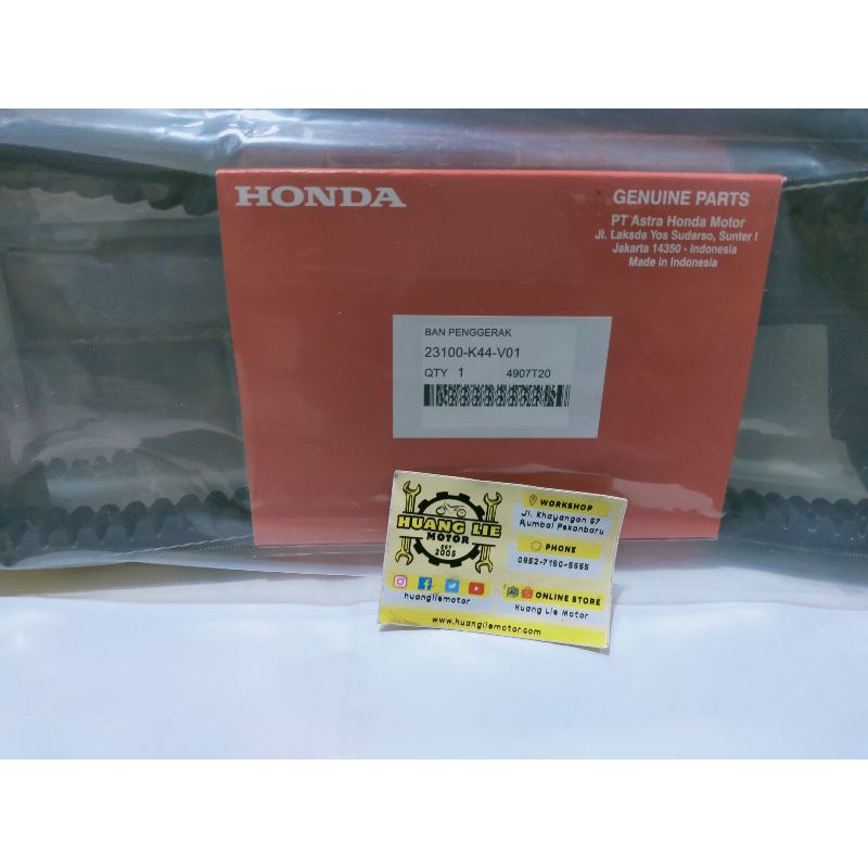 belting v belt only beat f1 esp/Scoopy esp 2015-2018 ori 23100k44v01