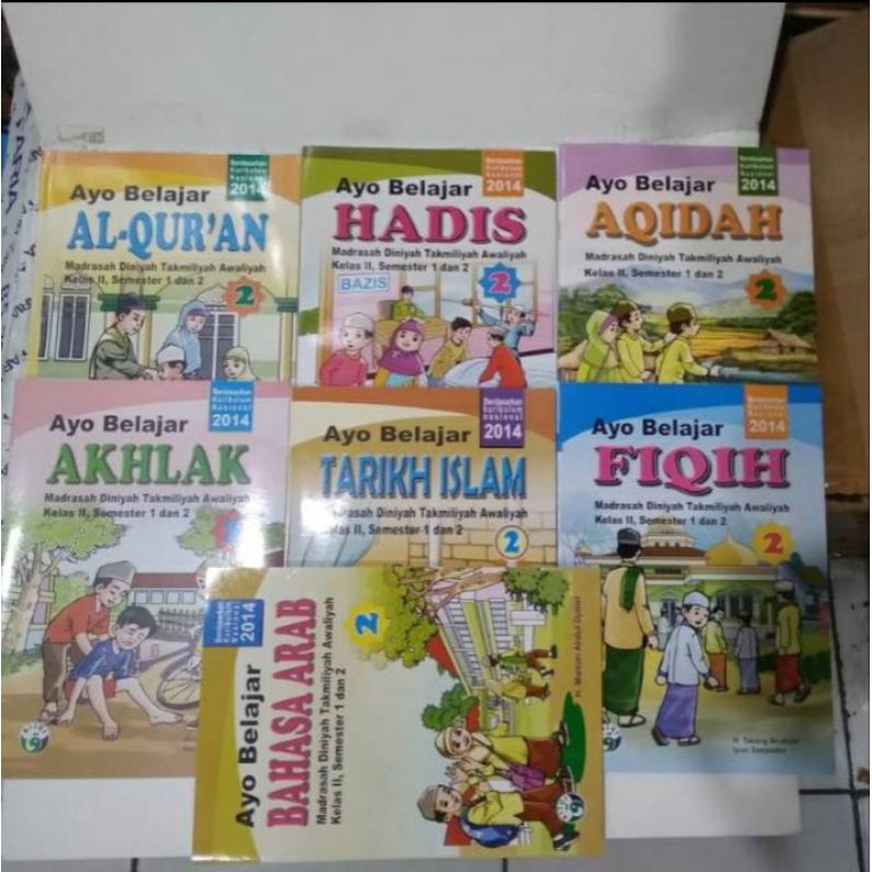

BUKU PAKET PELAJARAN MDTA KELAS 2 2014