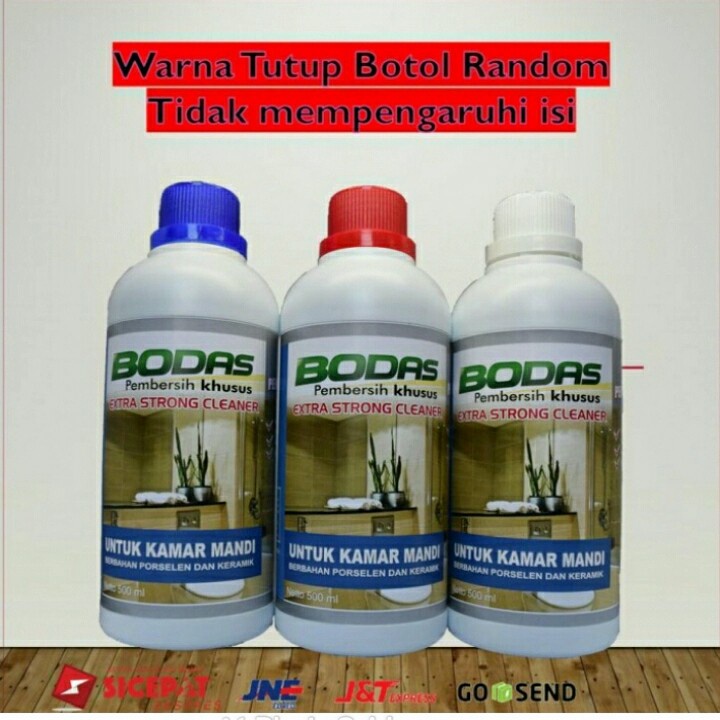 Bodas Pembersih Lantai Kamar Mandi/Bodas Pembersih Toillet isi 500 ml