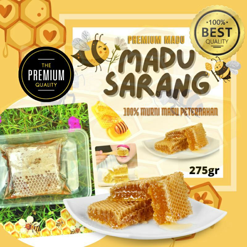 

COD | SARANG MADU PREMIUM 500gr | MURNI PERTERNAKAN 100% | NEXTAR FLORA