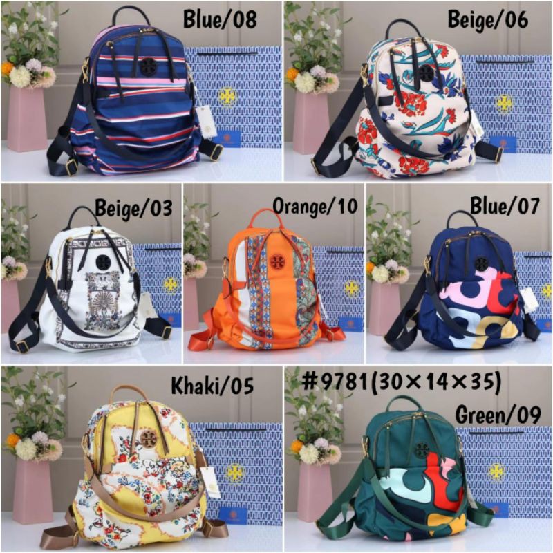 RANSEL BACKPACK TORY BURCH PREMIUM UKURAN 30×14×35 CM HARGA 350 RIBU