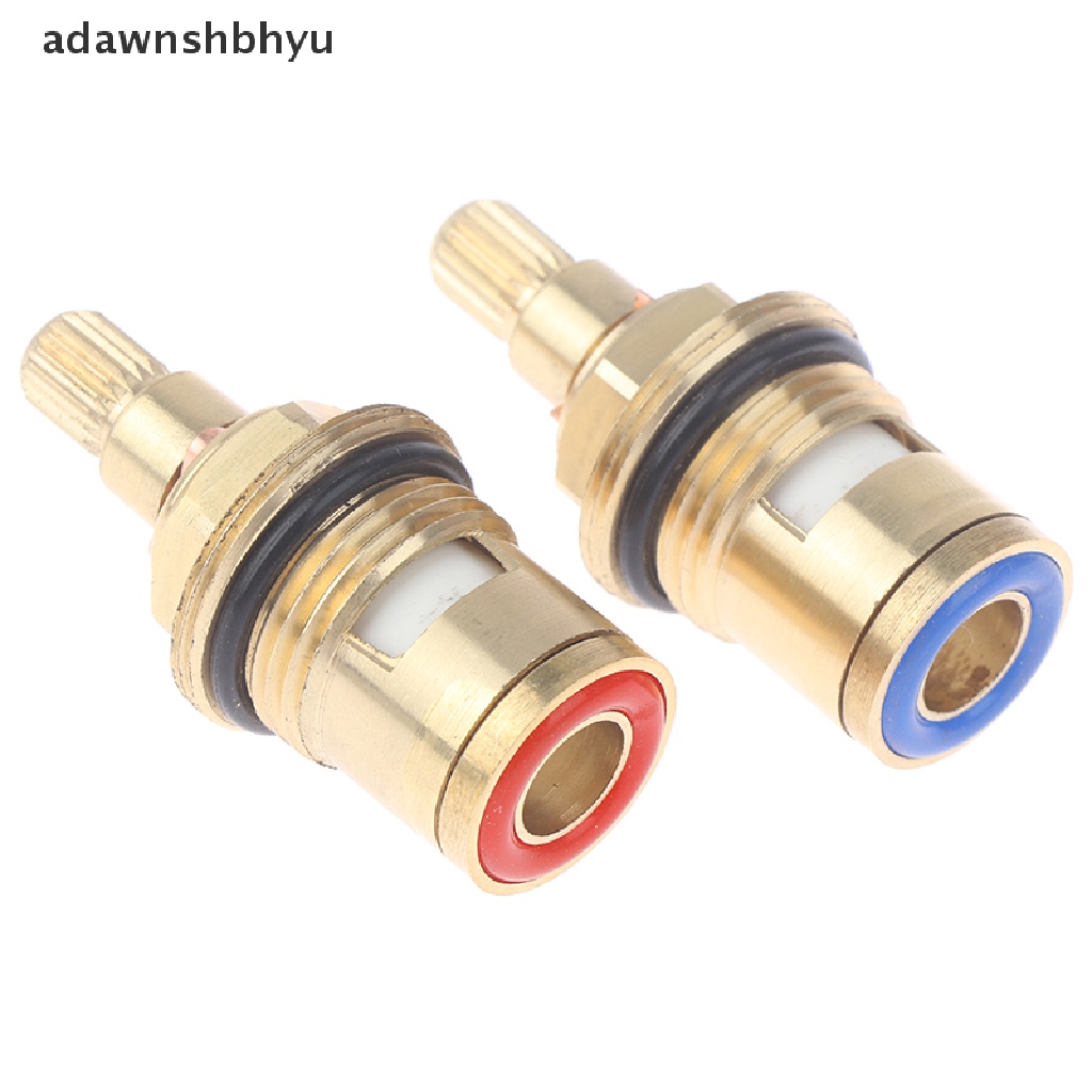 Adawnshbhyu 2Pcs 1per2 &quot;Anti Keran cartridge valve Keramik disc gland quarter turn 20tooth
