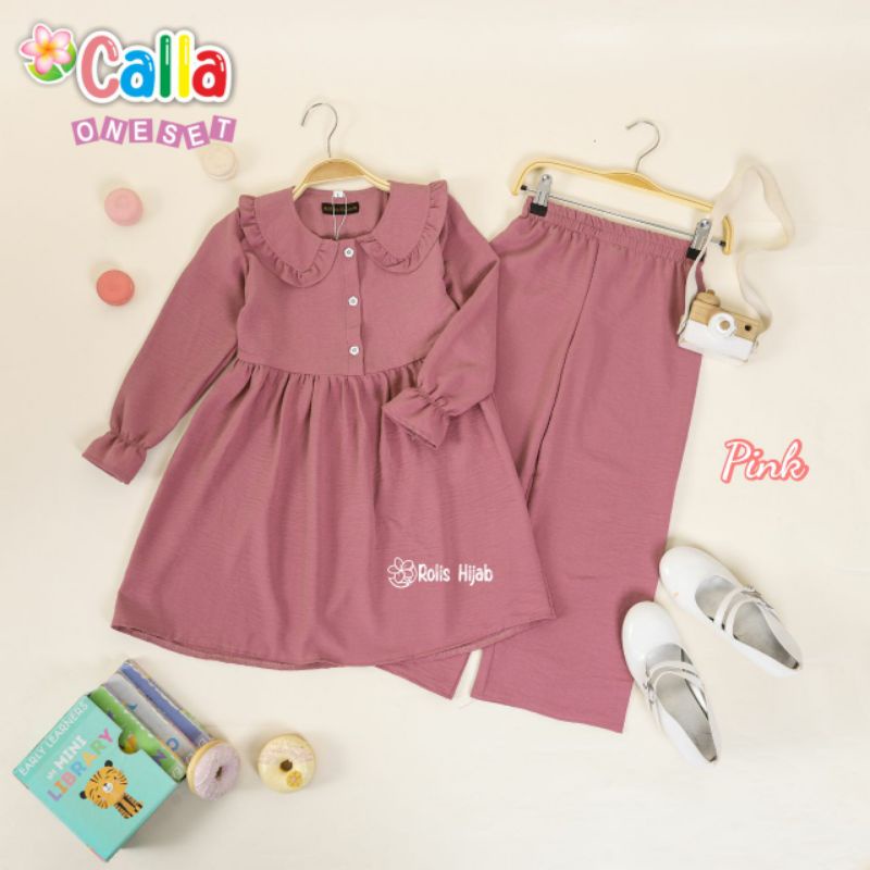 CALLA ONE SET /SETELAN ANAK/BAJU ANAK/BAJU SET ANAK