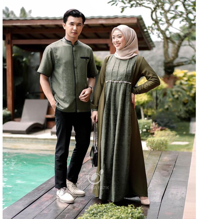 Siap Kirim 3.3 [NEW ARRIVAL] SARIMBIT BATIK COUPLE GAMIS ZIYA - GAMIS BUSUI - GAMIS COUPLE SPESIAL B
