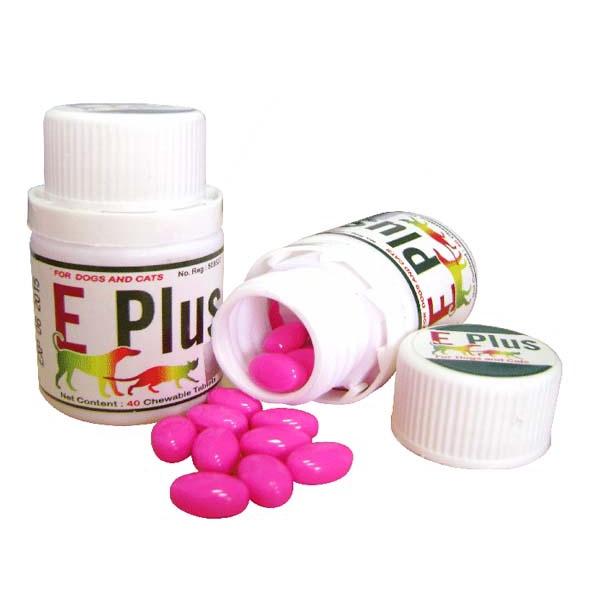 Raid All - E Plus 40 Butir / Vitamin Kucing &amp; Anjing Murah