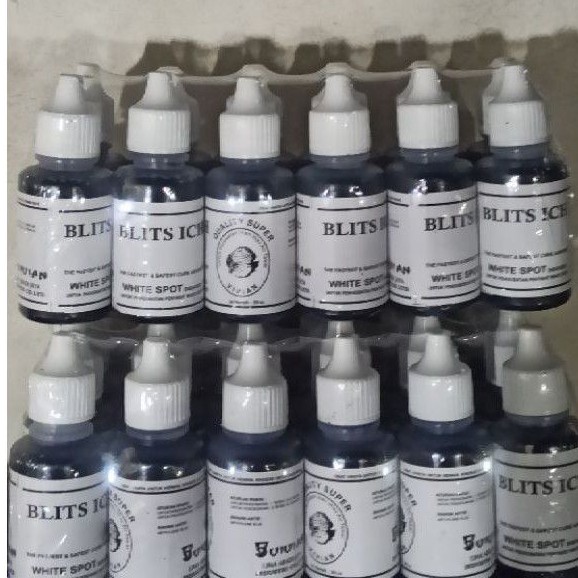 Blits Ich blitz icht Methylene Blue 30ml Obat Biru Ikan hias white spot jamur