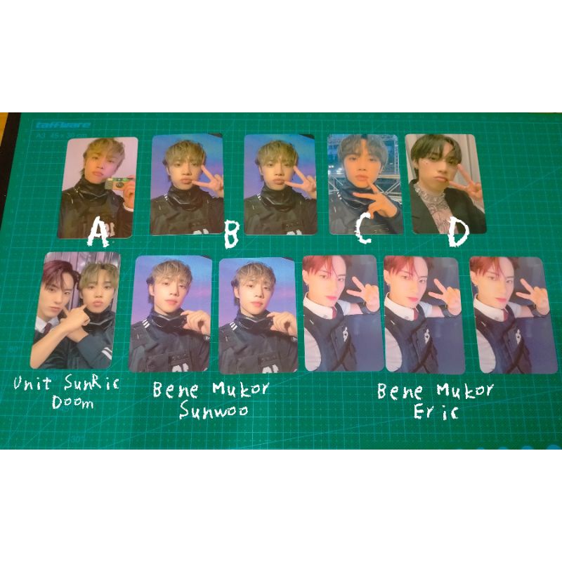 [READY STOCK] THE BOYZ MAVERICK PHOTOCARD SUNWOO / ERIC