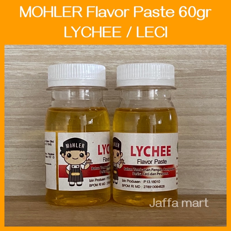 Pasta Perisa Pewarna MOHLER 60gr - LYCHEE / LECI