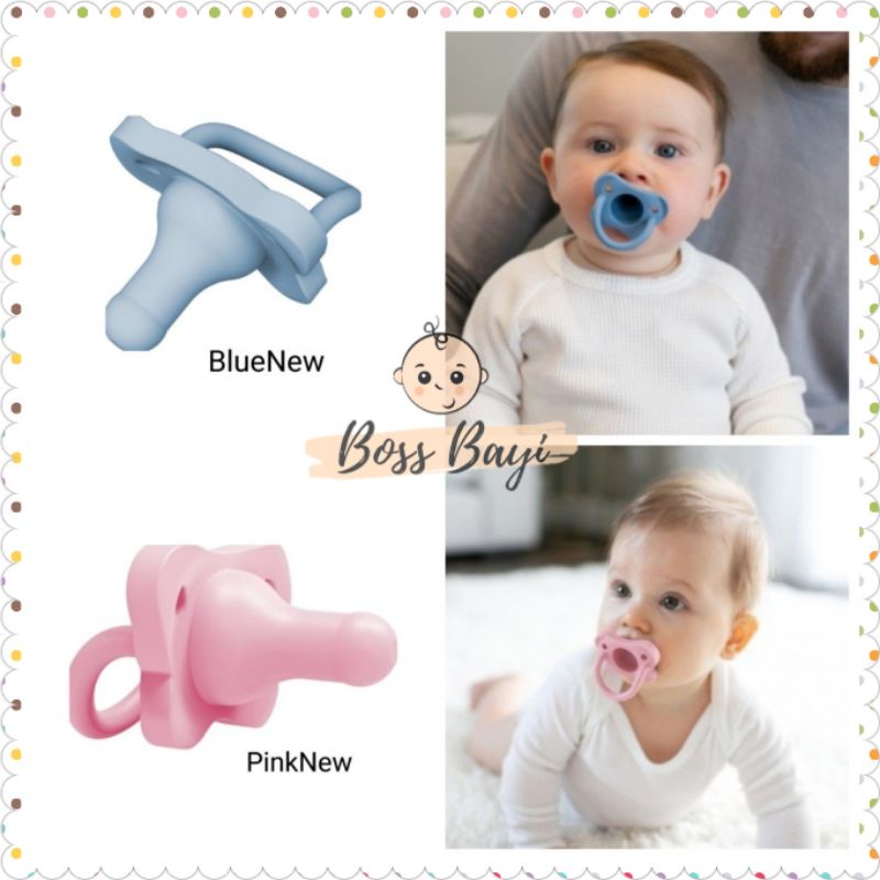 Dr.Brown's Happy Paci Pacifier - Stage 1 / Empeng Silikon Bayi 0-6bulan