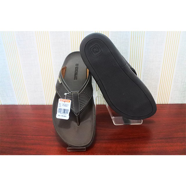 Sendal Jepit Casual Neckerman Dayton 551 Pria - Hitam Coklat