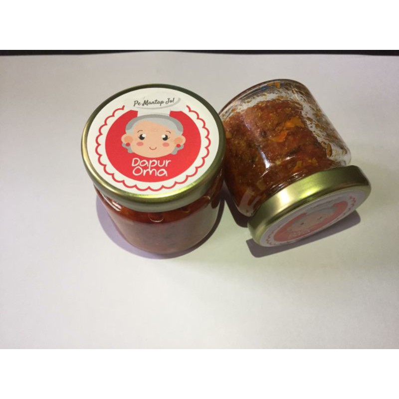 

SAMBAL ROA DAPUR OMA KHAS MANADO