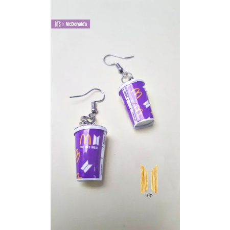 ANTING EARRING BTS MEAL MCD