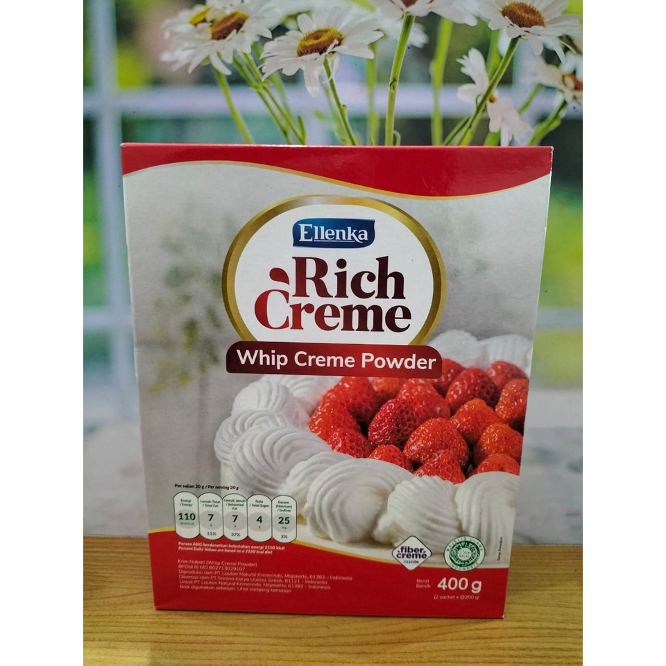 

Rich Creme Ellenka Whip Creme Powder 400gr