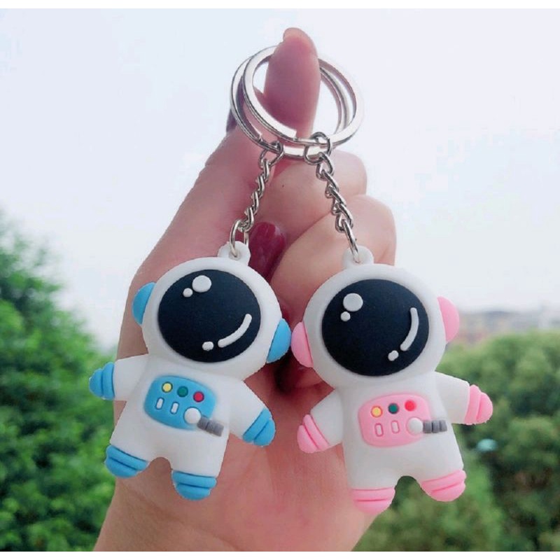 BLESSHOP Gantungan Kunci Boba Keychain Korea Lucu