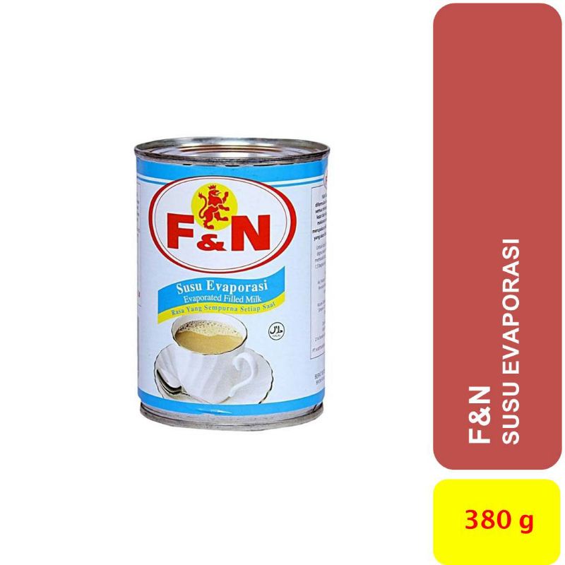 

Susu Evaporasi kemasan kaleng 380g merk F&N