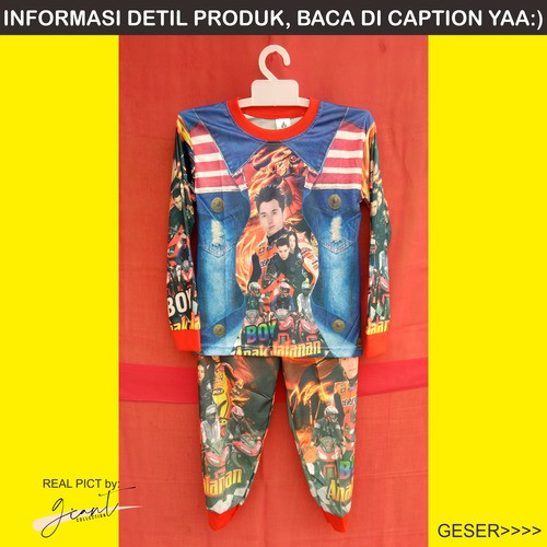 SETELAN BAJU ANAK 3-6 TAHUN | KARAKTER SINETRON ANAK JALANAN