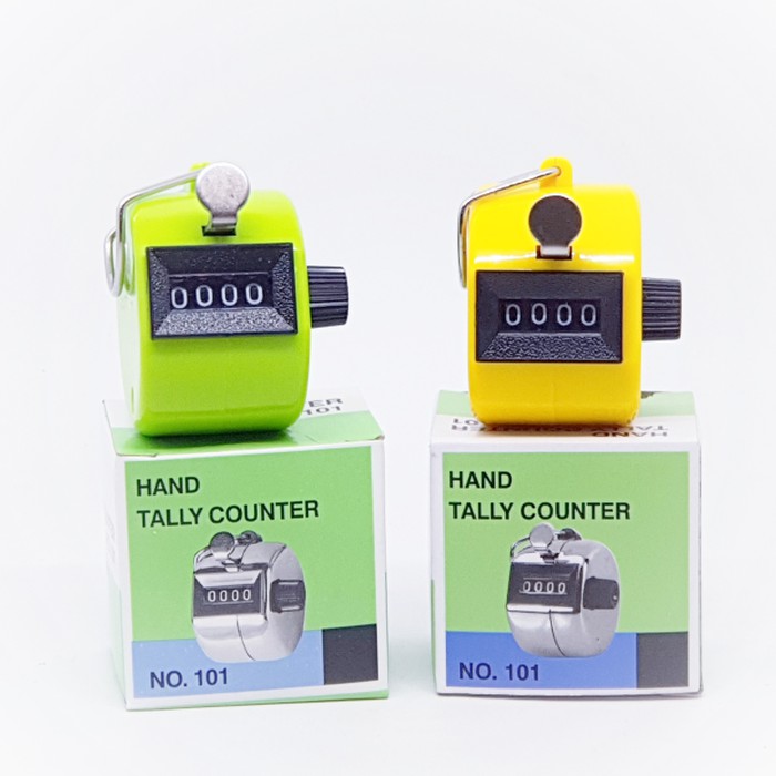 

Plastik Wraping - Baterai Alkaline - Tinta Stempel Hand Tally Counter 4 Digit Alar Hitung Cepat