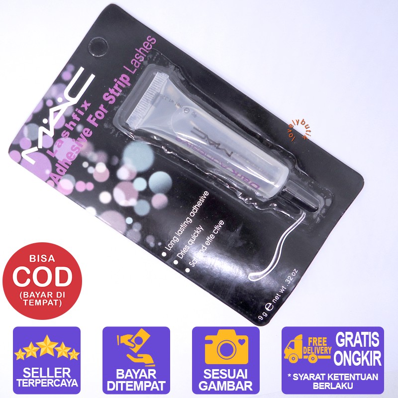 Lovelybutik Lem Bulu Mata Kuat Tahan Air Eyelash Adhesive Glue Bening