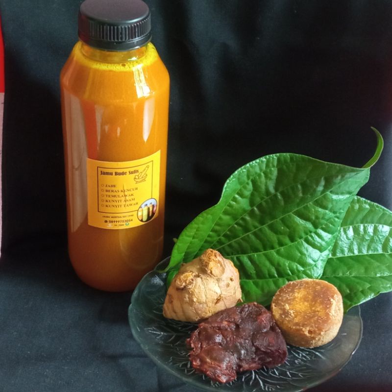 

Jamu Kunyit Asam 500ml / jamu bude sulis