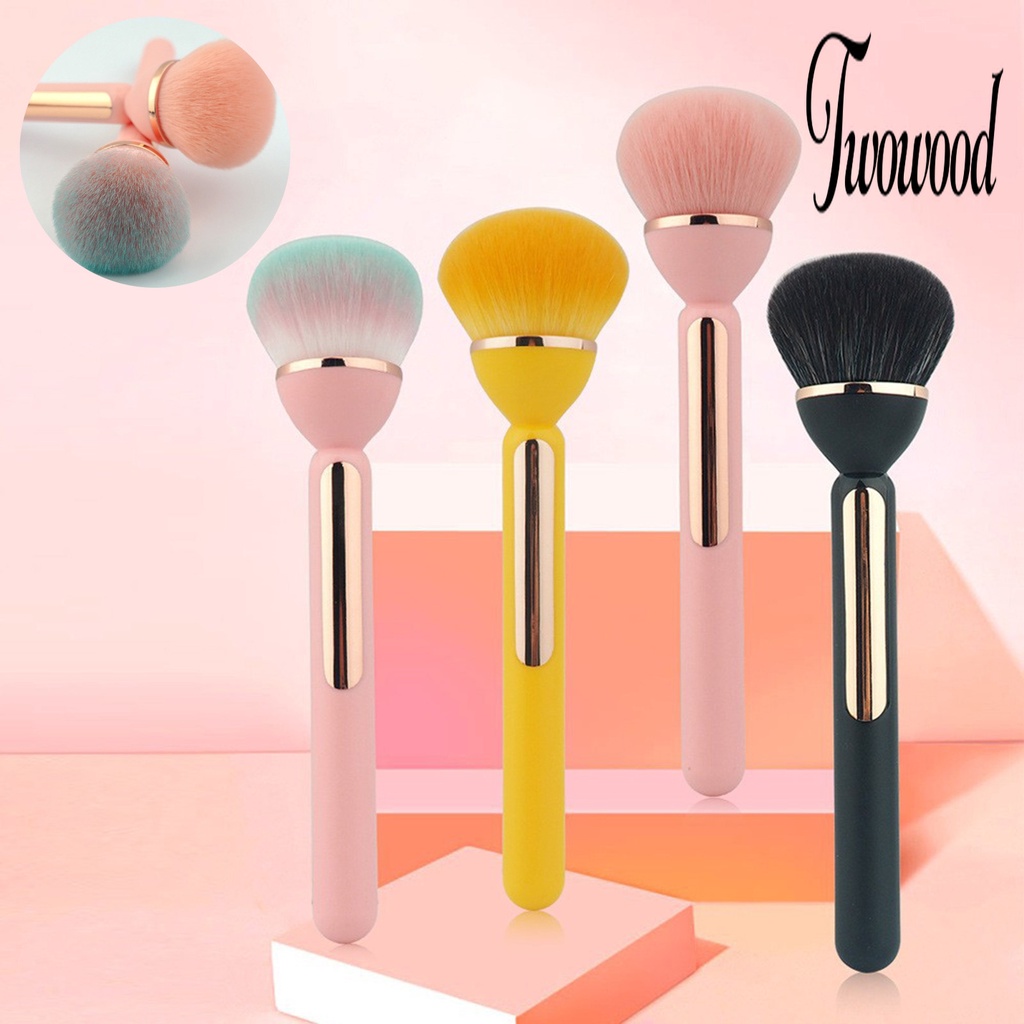 Brush Makeup Portable Multifungsi Bahan Rambut Lembut Untuk Wanita