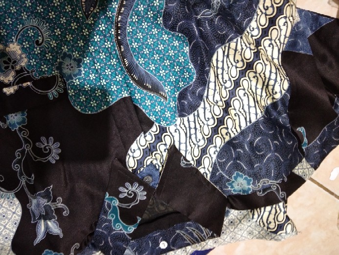 Kemeja Batik Semi Sutra Silky Berfuring Premium Fashion Pria Songket Halus Jatuh Terlaris Di  Shopee