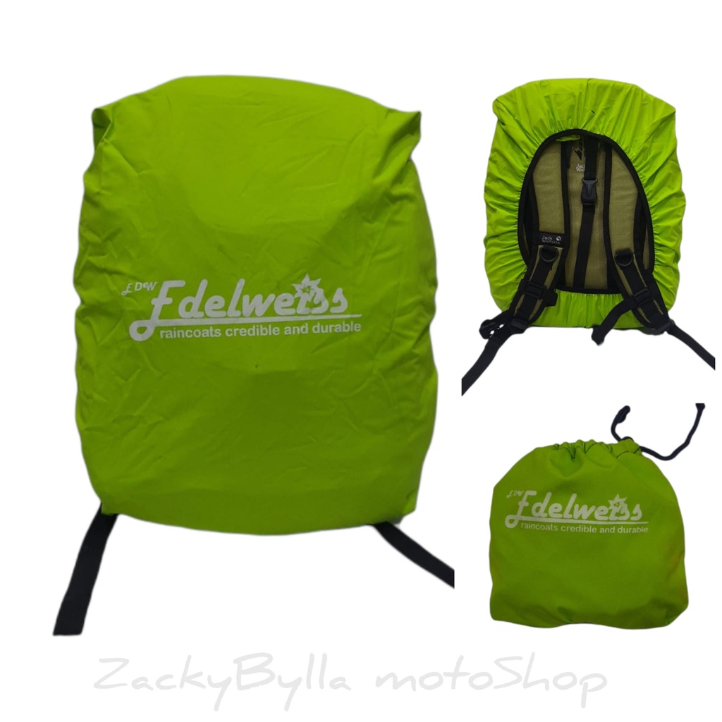 Rain Cover Bag Coverbag EDELWEISS Pelindung Tas Ransel dari Hujan dan Debu