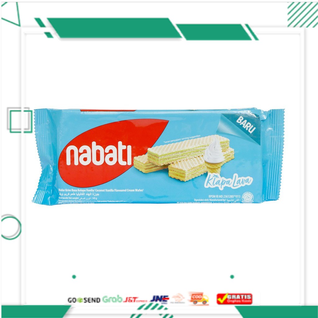 

Nabati Wafer Klapa Lava 145 g