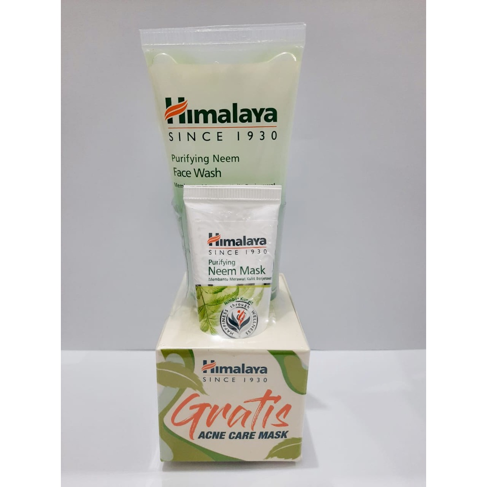 Himalaya Neem Face Wash 100ml Free Neem Mask 15ml