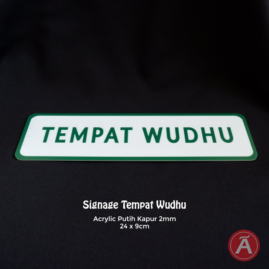 

Sign TEMPAT WUDHU - B