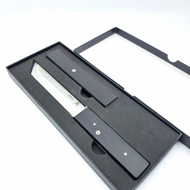 Sale Fixed Blade D2 Steel Japanese Tanto Knife Ebony Wood Pisau Jepang Cod