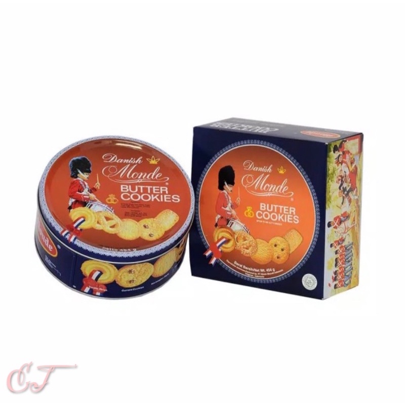 

Danish Monde butter cookies 454gram + PACKING BUBBLE WRAP, BISKUIT LEBARAN