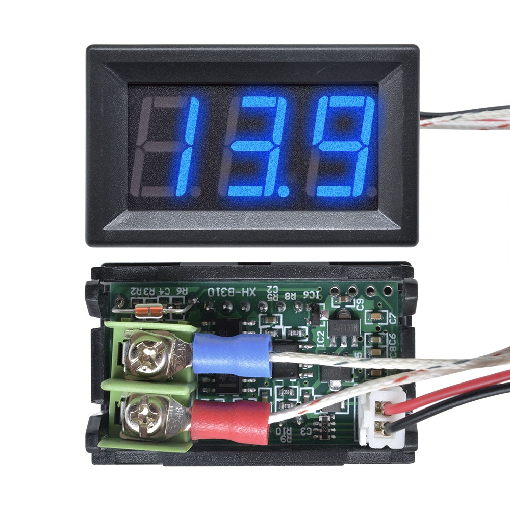 Termometer Industri Digital Xh-B310 Dc 12v Dengan Sensor Thermocouple Tipe K