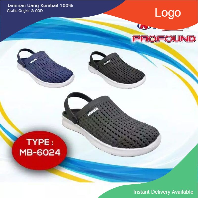 Arisf SANDAL NEW ERA MB 6024/Sandal selop karet new era pria dewasa