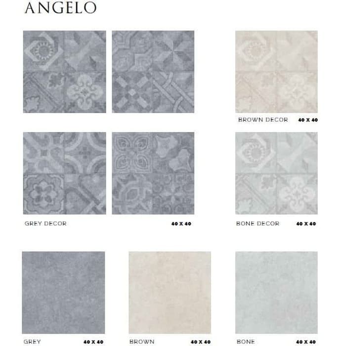 KERAMIK PLATINUM 40x40 MATT KW-A ALVARO AMALFI AMAZON ANCONA ANGELO