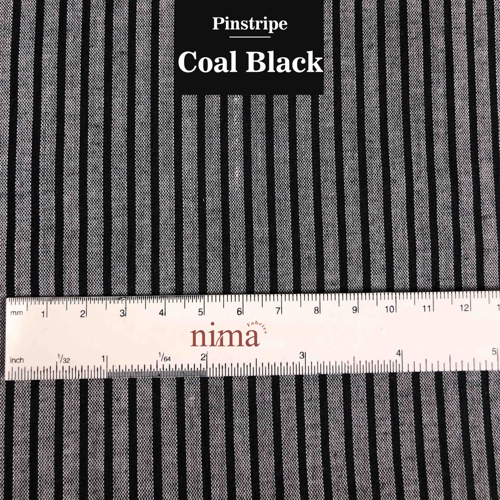 1/2 meter Kain Katun Jepang Salur Premium (lebar 150cm)