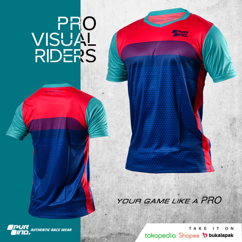 PVR IND JERSEY PENDEK 12 BAJU SEPEDA TRAINING OLAHRAGA