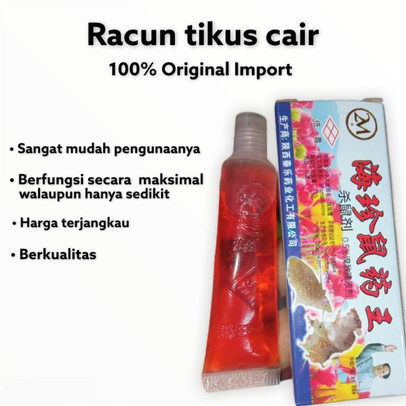 racun tikus cair original import