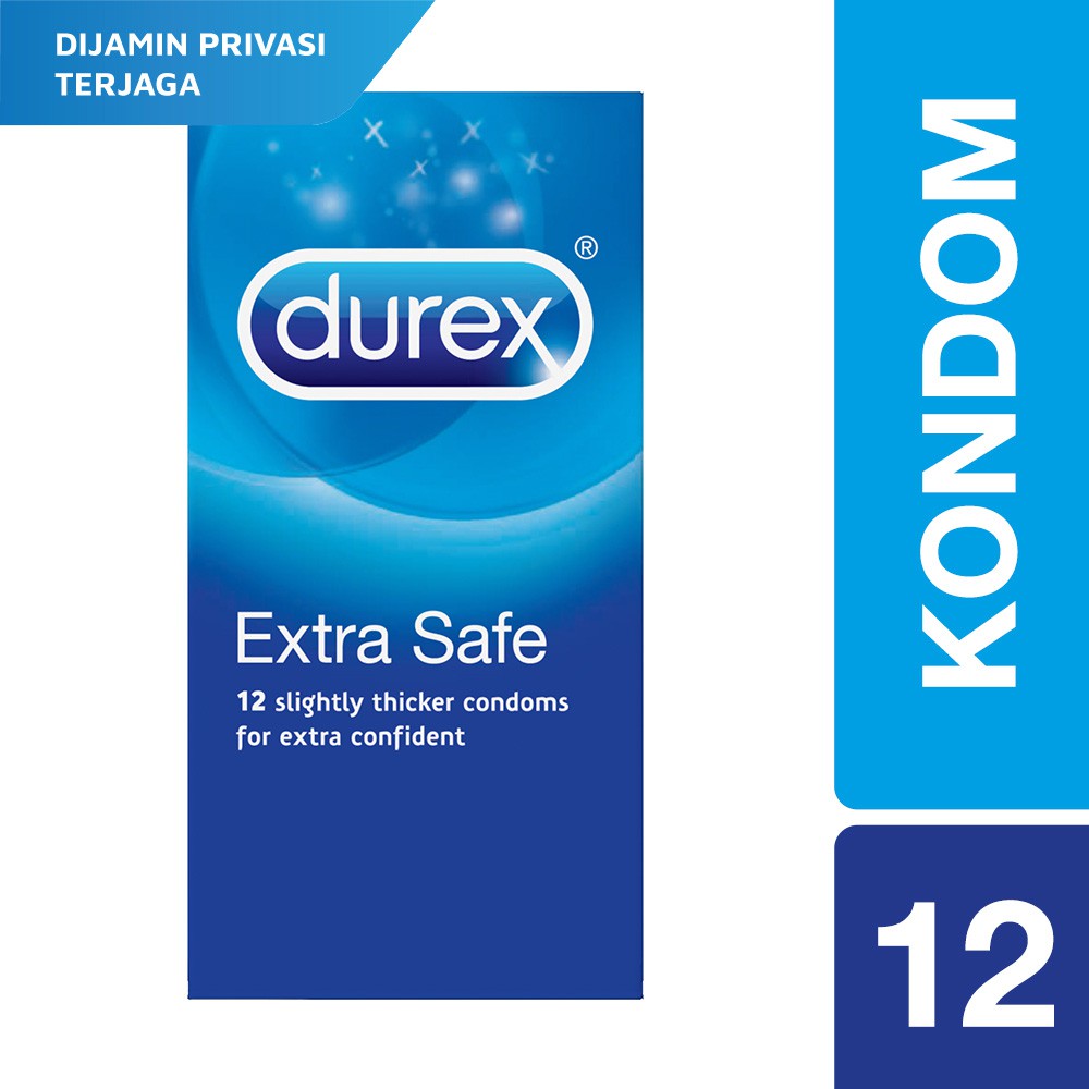 DUREX Fetherlite Performa Extra Safe Mutual Pleasure Together 6s / 12s - SAFETY PACKAGING