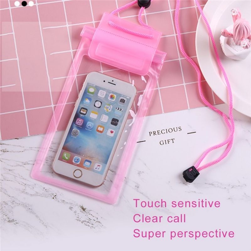 Waterproof case / Tas anti air untuk smartphone ukuran xl