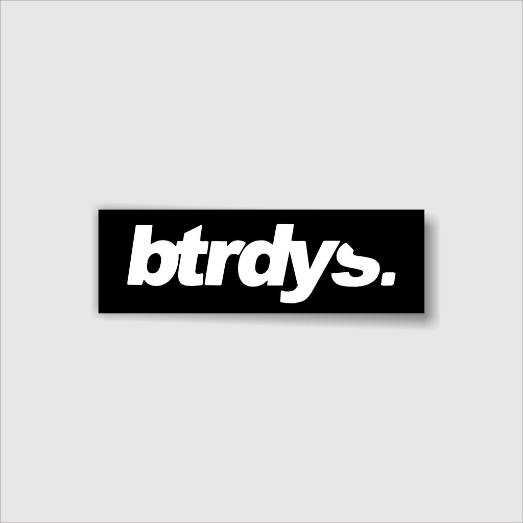 

Stiker brand/stiker distro/stiker graftac btrdys. Anti air
