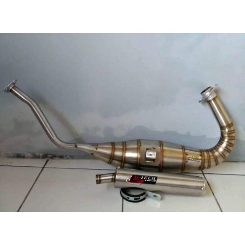 Knalpot ninja R RR SS type cobra aitech suara garing